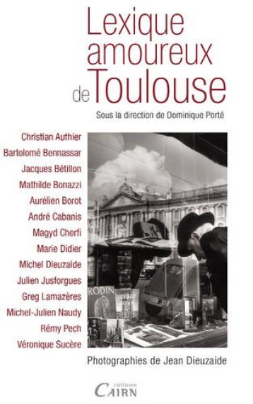 LEXIQUE AMOUREUX DE TOULOUSE - COLLECTIF - Cairn
