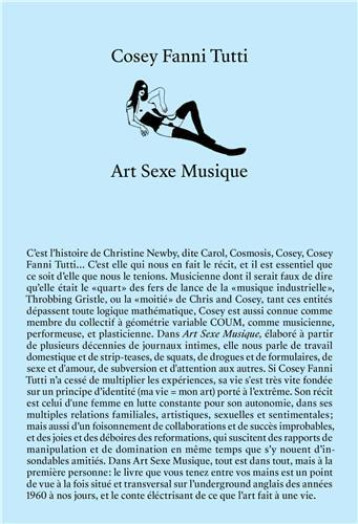 ART SEXE MUSIQUE - FANNI TUTTI COSEY - BOOKS ON DEMAND