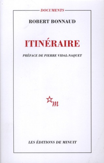 ITINERAIRE - BONNAUD - MINUIT