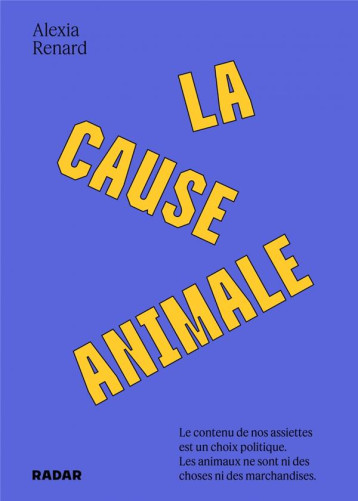 LA CAUSE ANIMALE - RENARD ALEXIA - ECOSOCIETE