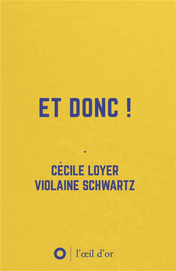 ET DONC ! - SCHWARTZ/LOYER - DU LUMIGNON
